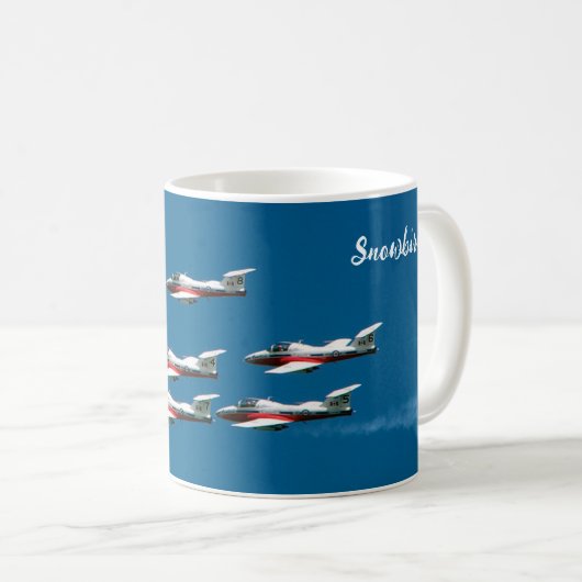 Tasse von Schneevögeln (VorderseiteRechts)