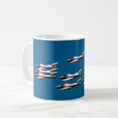 Tasse von Schneevögeln (Vorderseite Links)