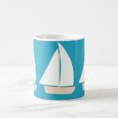 Tasse von Segelbooten (Mittel)
