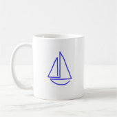 Tasse von Segelbooten (Links)
