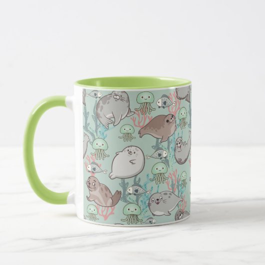 Tasse von Siegeln (Links)