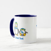 Tasse von Snowballpinguinen (Vorderseite Links)