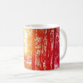 Tasse von Sonne und Bäumen (VorderseiteRechts)