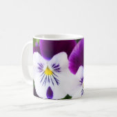 Tasse von Stiefmütterchen (Vorderseite Links)