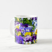 Tasse von Stiefmütterchen (Vorderseite Links)