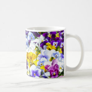 Tasse von Stiefmütterchen