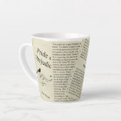 Tasse von Stolz und Vorurteilen (Linke Ecke)