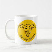 Tasse von Sunny Sense-Logos (Links)
