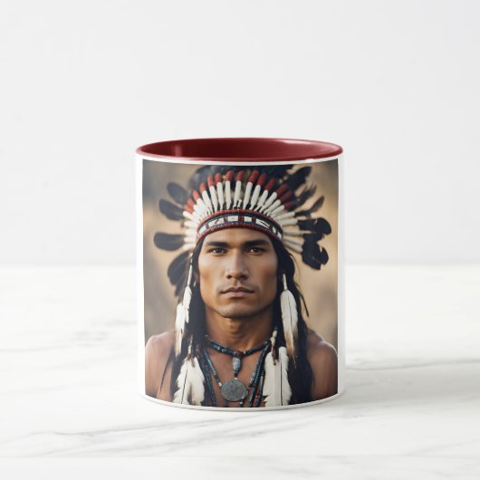 Tasse von systemeigenen amerikanischen Ureinwohner (Zentrum)