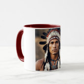 Tasse von systemeigenen amerikanischen Ureinwohner (Vorderseite Links)