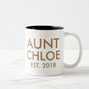 Tasse von Tanten Neue Ankündigung der Schwangers