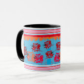 Tasse von Team Fran (Vorderseite Links)
