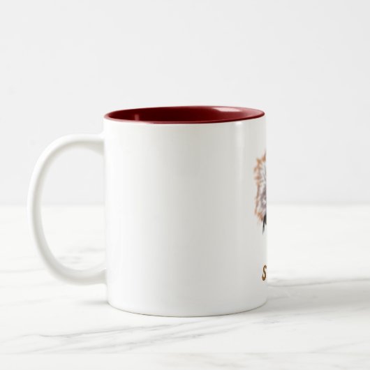 Tasse von Texten mit benutzerdefinierten Farben - (Links)