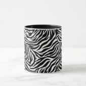 Tasse von Tierdruckkaffee (Zentrum)
