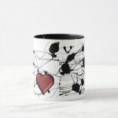 Tasse von Tinte und Herz (Zentrum)