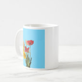 Tasse von Tulpen, frisch geschnitten (Vorderseite Links)
