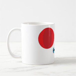 Tasse von Übungswerkzeugen für Cartoon