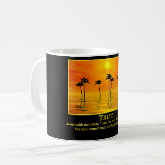 Tasse von Wahrheitskaffee (Vorderseite Links)