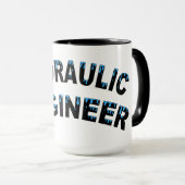 Tasse von Wassertropfen für Hydraulikanlagen (VorderseiteRechts)