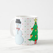 Tasse von Weihnachten grenzt an (Vorderseite Links)