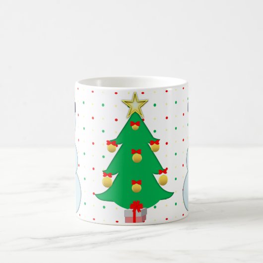 Tasse von Weihnachten grenzt an (Mittel)