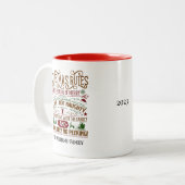 Tasse von Weihnachtsregeln (Vorderseite Links)