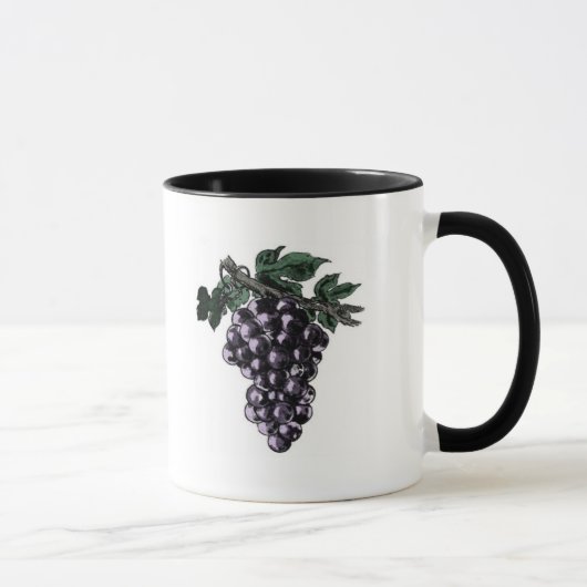 Tasse von Weintrauben (Rechts)