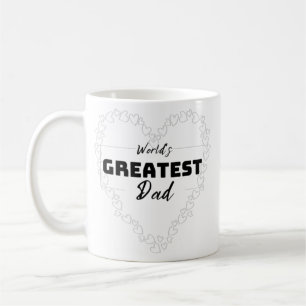 Tasse von weltbesten Papa Tag des Vaters Kaffee