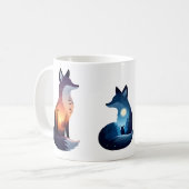 Tasse von Whimsical Fox Keramik (Vorderseite Links)