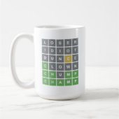 Tasse von Word-Rätsel (Links)