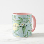 Tasse von Zitronengelb (VorderseiteRechts)