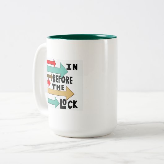 Tasse "Vor dem Schloss" (Vorderseite Links)