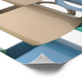 Tasse Wahnsinn 1 Poster (Ecke)