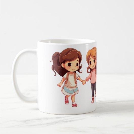 Tasse wahrer Freunde (Links)