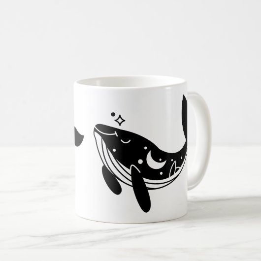 Tasse - Wal, Mystik (VorderseiteRechts)