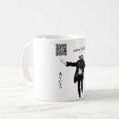 Tasse, Waldhorn, van HOB, Kaffeetasse (Vorderseite Links)