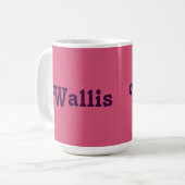 Tasse Wallis (Vorderseite Links)