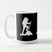 Tasse Wandern und Wandern (Links)