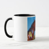 Tasse "War Pony Paint Horse Feathers" (Links)