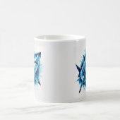 Tasse Wasserfarbener Hai - Kunst des Ozeans (Mittel)