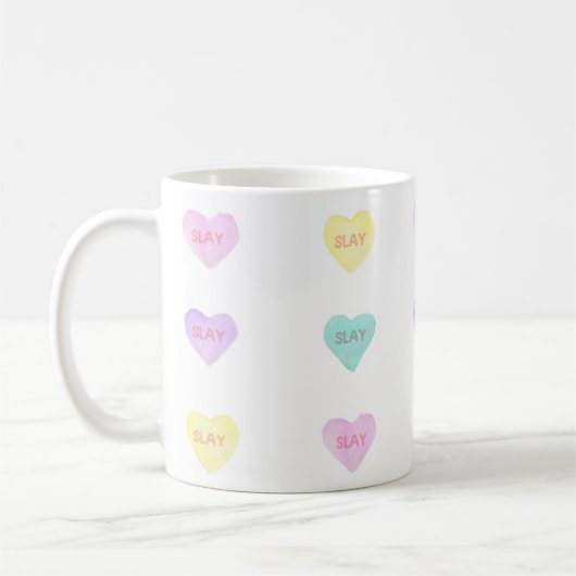 Tasse Watercolor Convo Heartz SLAY (Links)