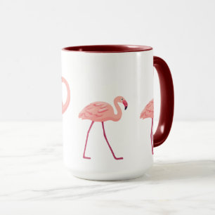 Tasse Watercolor Flamingos