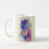 Tasse Watercolor Reiten (Links)