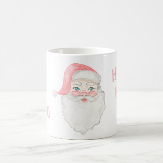 Tasse Watercolor Santa Claus (Mittel)