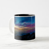 Tasse - Watercolor-Sonnenuntergang (Vorderseite Links)