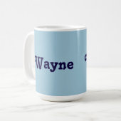 Tasse Wayne (Vorderseite Links)