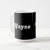 Tasse Wayne (Vorderseite Links)