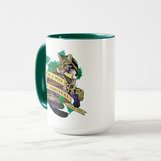 Tasse "Weg des Überlebens" (Vorderseite Links)