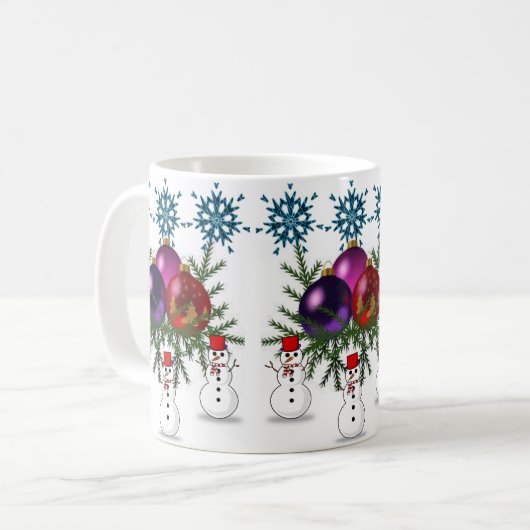 Tasse Weihnachten (Vorderseite Links)