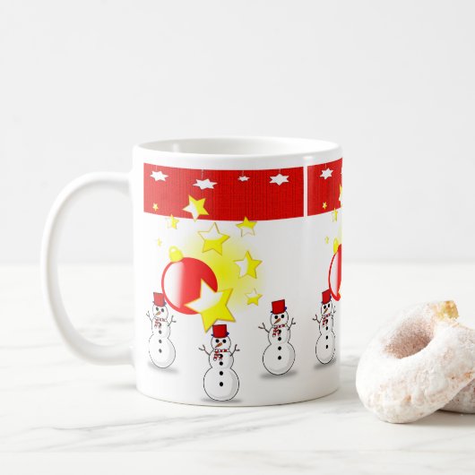 Tasse Weihnachten (Mit Donut)